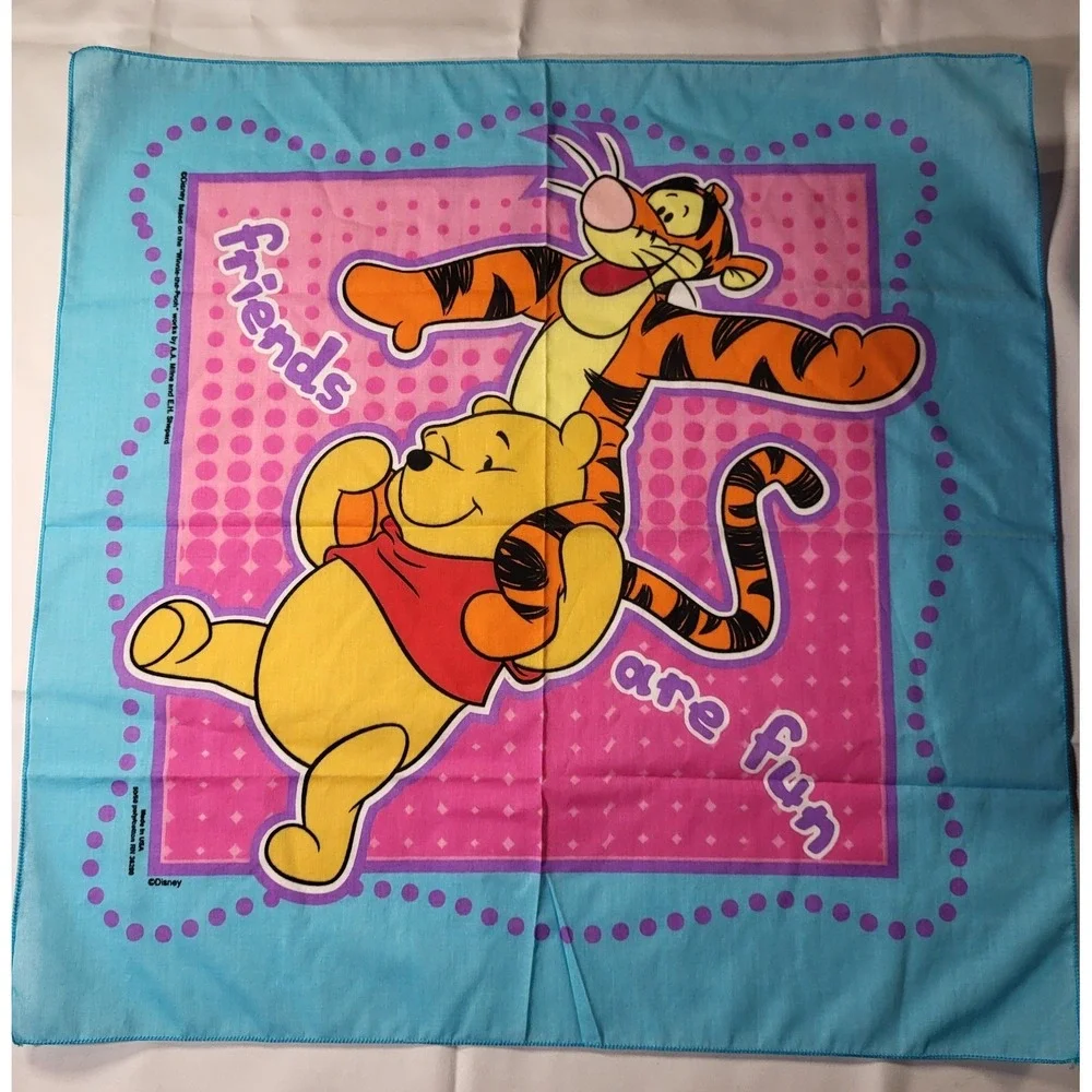 32pc Wholesale Bundle Disney Winnie the Pooh Tigger Bandanas Handkerchiefs